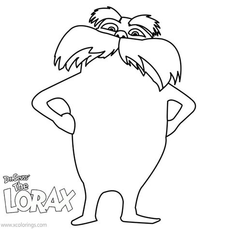 The Lorax Coloring Pages - Free The Lorax Coloring Pages Printables