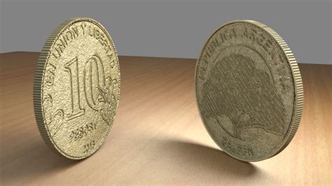 Free 10 Coin 3D Model - TurboSquid 1432880