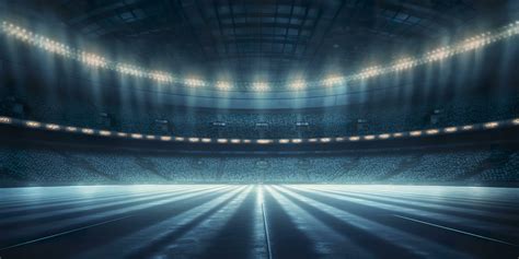 The football stadium at night. Generative AI 28288323 Stock Photo at ...