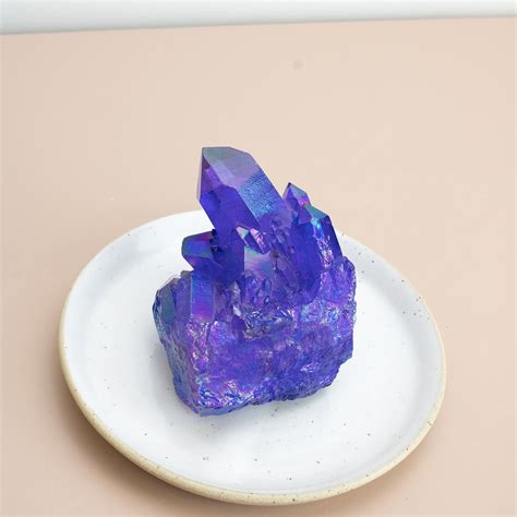 Indigo Aura Quartz - Unique Specimen #1 | Muse + Moonstone – Muse + Moonstone