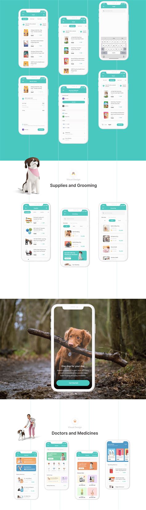 Woofer - App for dog owners on Behance