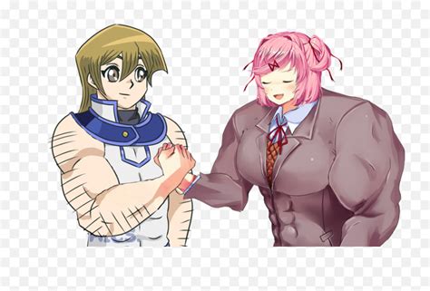 Kuriboh - Doki Doki Literature Club Natsuki Buff Meme Png Buff Natsuki ...