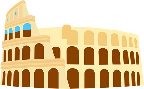 Colosseo Roma Monumento · Grafica vettoriale gratuita su Pixabay