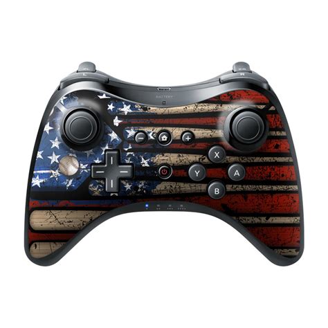 Old Glory Wii U Pro Controller Skin | iStyles