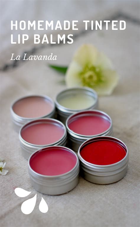 Homemade tinted lip balms: organic & easy to make – La Lavanda - DIY cosmetic and green cleaning