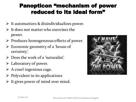 Michel Foucault Panopticon