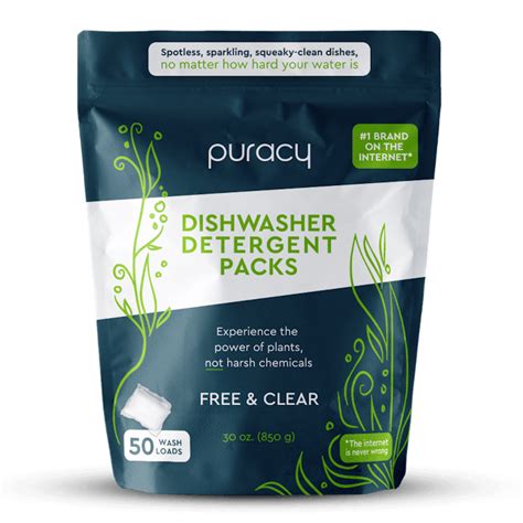 Natural Dishwasher Detergent Packs | Puracy