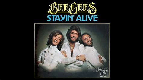 Bee Gees Stayin Alive Lyrics