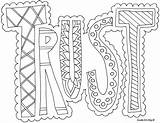 Word Coloring Pages  DOODLE ART ALLEY sketch template