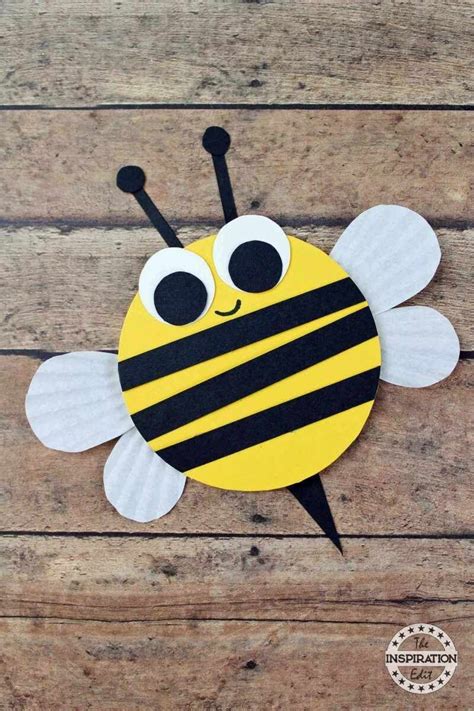 10 Cute and Crawly Insect Crafts for Kids | Bee crafts for kids, Insect crafts, Bumble bee craft