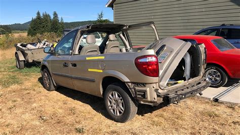 CONVERTING A MINIVAN INTO A PICKUP TRUCK - YouTube