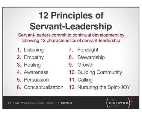 Servant Leadership | Vicki Clark | AJLI Winter Leadership 2016 | Servant leadership, Leadership ...