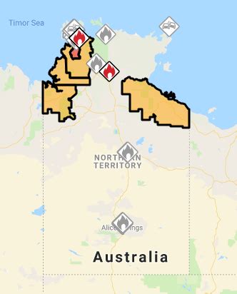 Bushfire alerts and warnings - Department of Environment and Natural ...