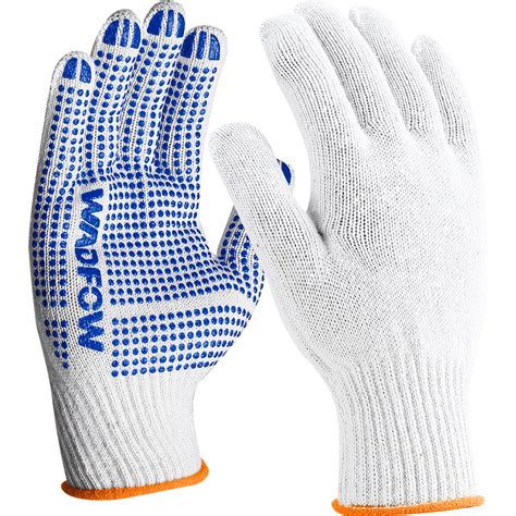 WKG1801 Knitted & PVC Dots Gloves | WADFOW