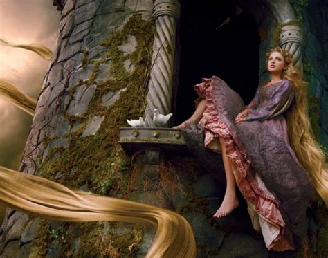 Taylor Swift as "Rapunzel" in Disney Dream Portraits (+ more)