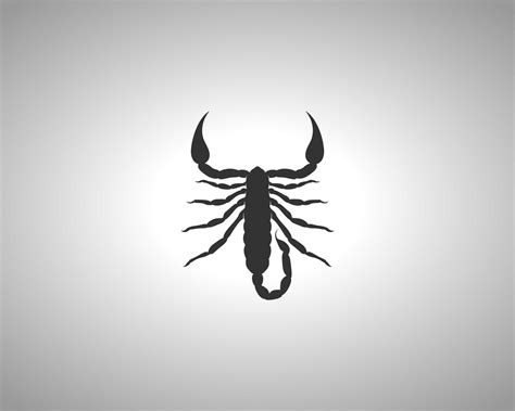 Scorpion Vector Silhouette 21069597 Vector Art at Vecteezy