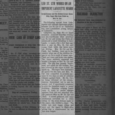 Opelousas history - Newspapers.com™