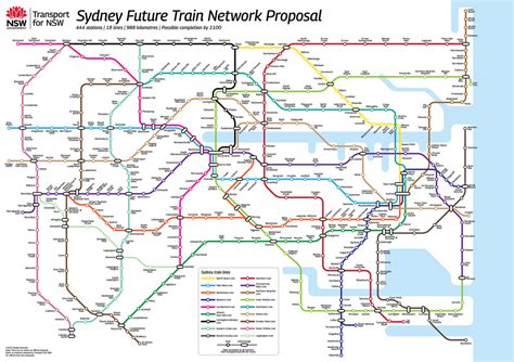 SYDNEY FUTURE TRAIN NETWORK PROPOSAL - ROADS AUSTRALIA