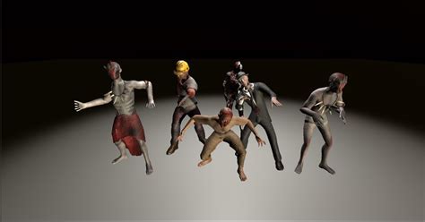 Horror Characters Pack | 3D Characters | Unity Asset Store