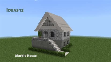 Minecraft: Marble House + House Ideas and Design! #13 - YouTube