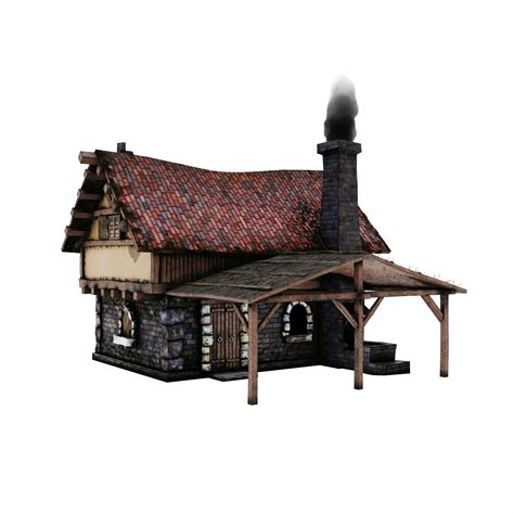 medieval house blacksmith 18753658 PNG