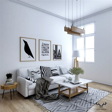 Scandinavian Apartment - Interior Design on Behance