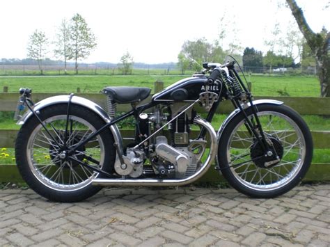 1929 Ariel Model F Racer Classic Motorcycle Pictures