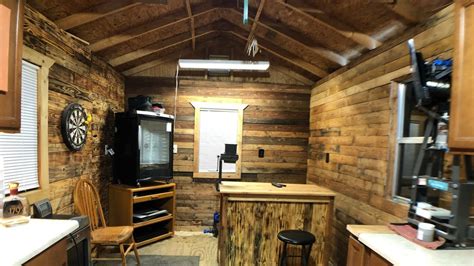 How To Shed to Studio Restoration Complete Part 3 Jerky Shack Man Cave ...