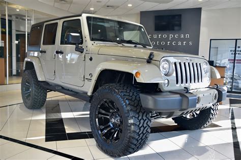 2017 Jeep Wrangler Unlimited EMC CUSTOM LIFTED Sahara for sale near Middletown, CT | CT Jeep ...