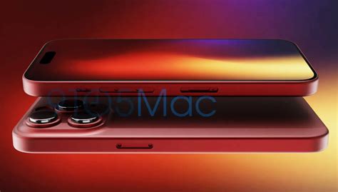 Gerücht: Apple iPhone 15 Pro startet in "Crimson", iPhone 15 erhält ...