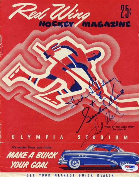 Gordie Howe | PSA AutographFacts℠