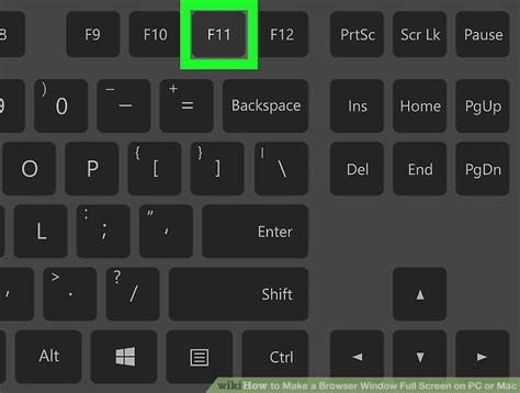 Simple Ways to Make a Browser Window Full Screen on PC or Mac