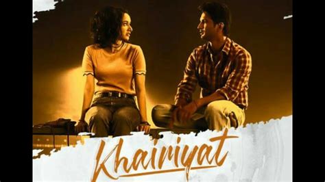 KHAIRIYAT | CHHICHHORE | Arijit Singh | VOCALS ONLY - YouTube