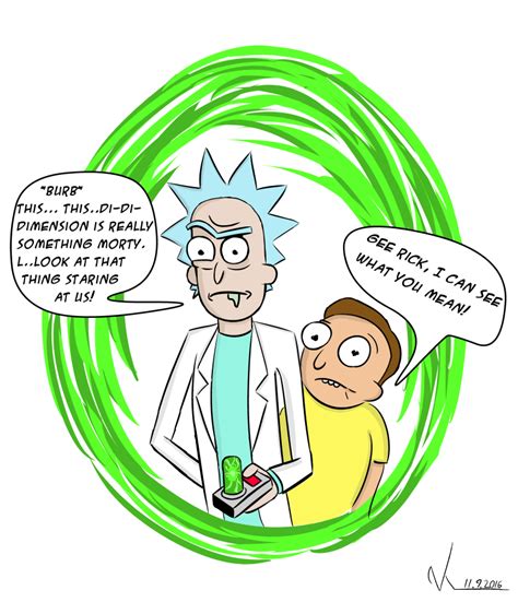 Rick and Morty dimension travel! by Verhelm on DeviantArt