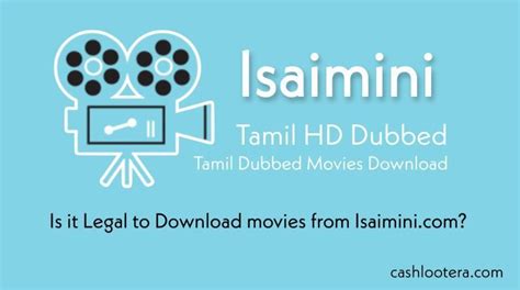 Isaimini 2024 FREE Tamil Dubbed Movies Download in Isaimini.com