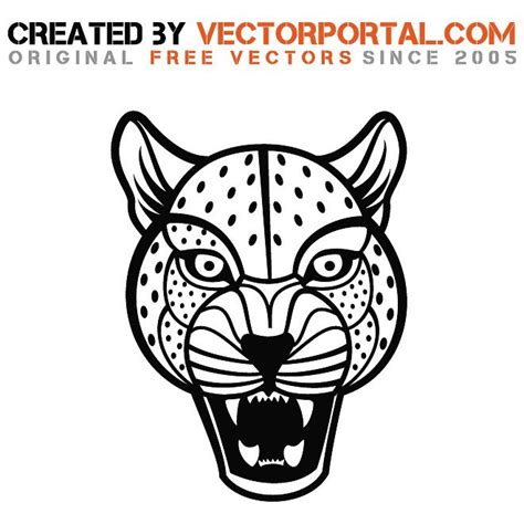 Jaguar Face Vector at Vectorified.com | Collection of Jaguar Face Vector free for personal use