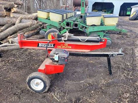 Huskee Hydraulic Log Splitter, 22 Ton with Briggs and Stratton 6.5hp ...