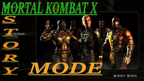 Mortal Kombat X Story Mode Chp 3-4 Fight Scenes - YouTube