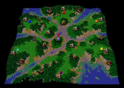 Warcraft III - Maps - Warcraft III: The Frozen Throne Ladder Map Pictures