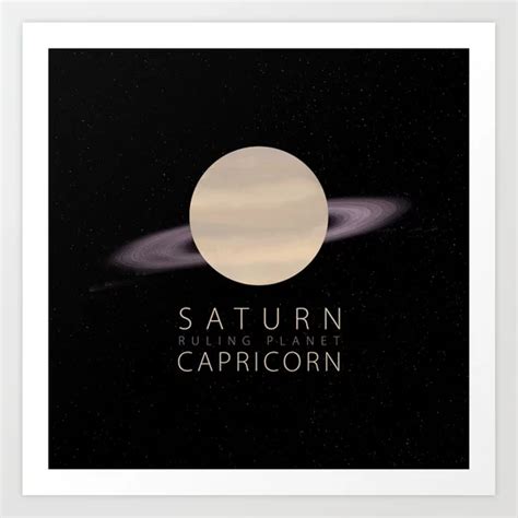 All About Saturn, Capricorn’s Ruling Planet