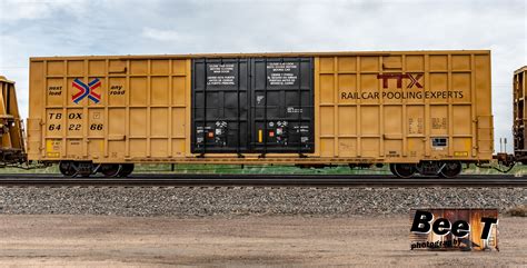 So Clean Fresh Paint or New Railbox TBox Train Car | Work train, Train car, Rail car