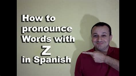 How to Pronounce Z in Spanish - Spanish Pronunciation Guide FAQ's - YouTube