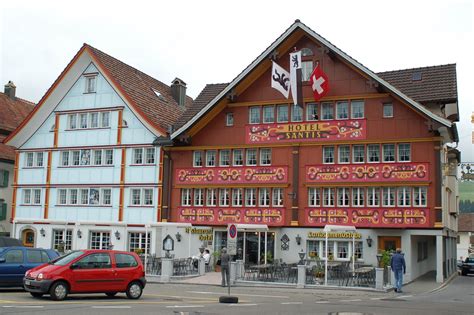 Appenzell Hotel, Simple, Switzerland, Cabin, House Styles, Home Decor ...