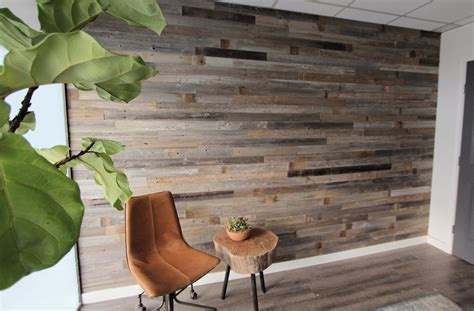 Reclaimed Wood Paneling | Reclaimed Barn Wood Planks for Walls | Plank and Mill