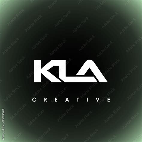 KLA Letter Initial Logo Design Template Vector Illustration Stock ...