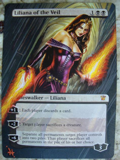 Liliana of the Veil - Altered Art by HturtSeil on DeviantArt