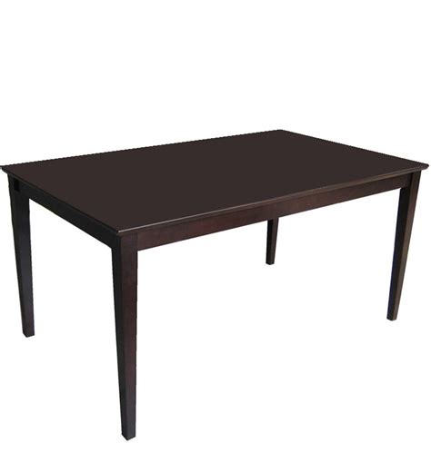 Venus Dining Table in Walnut Finish by Godrej Interio by Godrej Interio Online - Contemporary ...