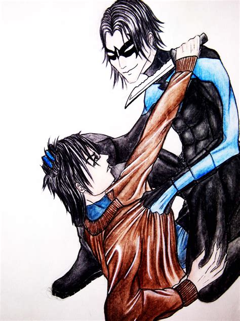 Nightwing and The Red Hood by AcexOfxSpade on DeviantArt