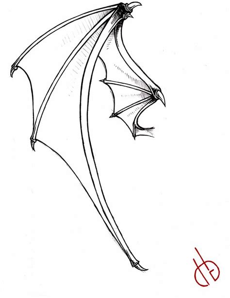 Bat Wing by Di-Gon on DeviantArt | Bat tattoo, Wings drawing, Bat wings