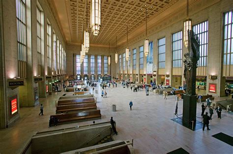 Interior View Of 30th Street Station Photograph by Panoramic Images - Fine Art America